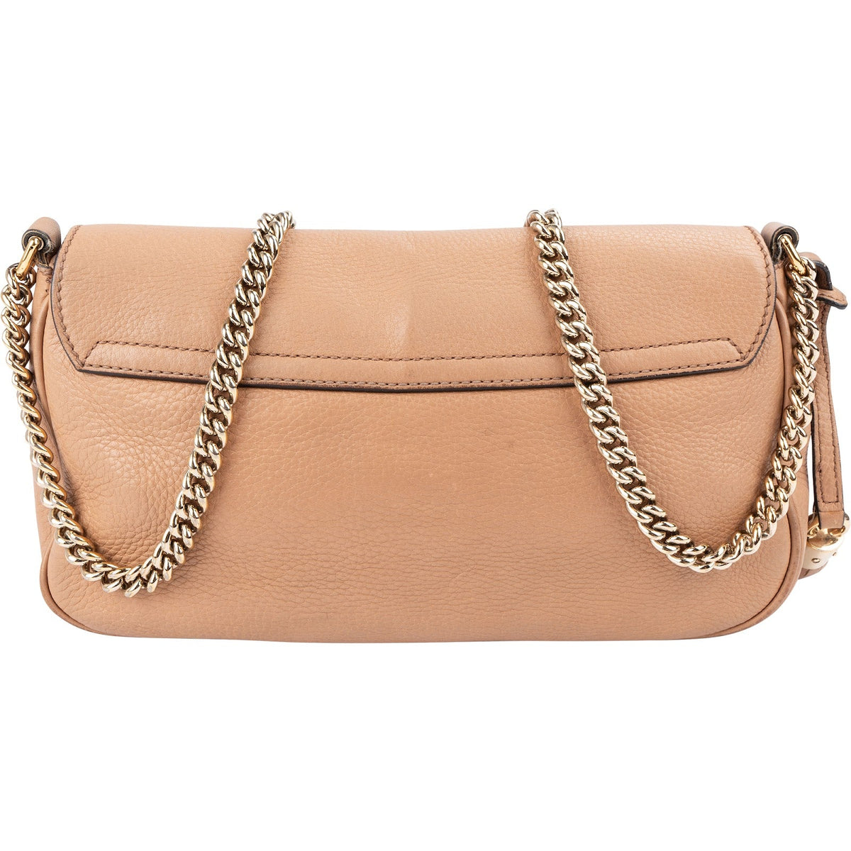 Sac bandoulière Gucci GG Soho en cuir grainé