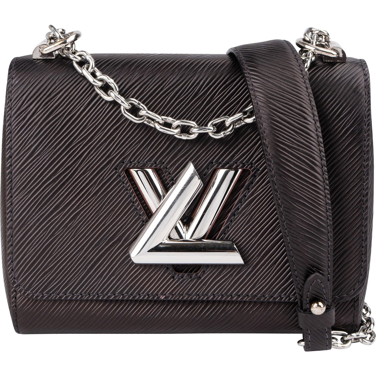 Louis Vuitton Epi lederen Twist PM crossbody tas
