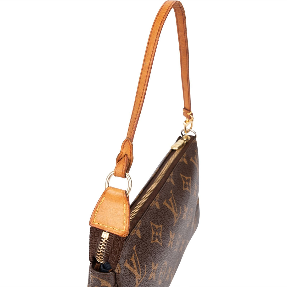 Louis Vuitton Canvas Pochette Accessoires Handtasche, Bild 3 von 12