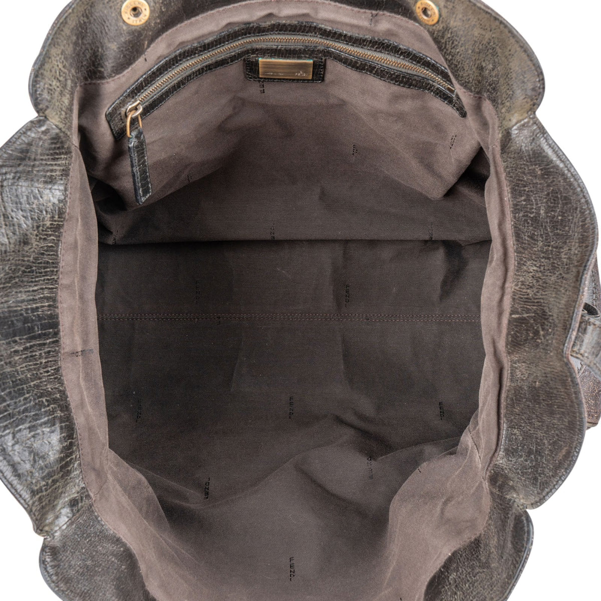 Fendi Croc-Embossed Leder Tote, Bild 9 von 12