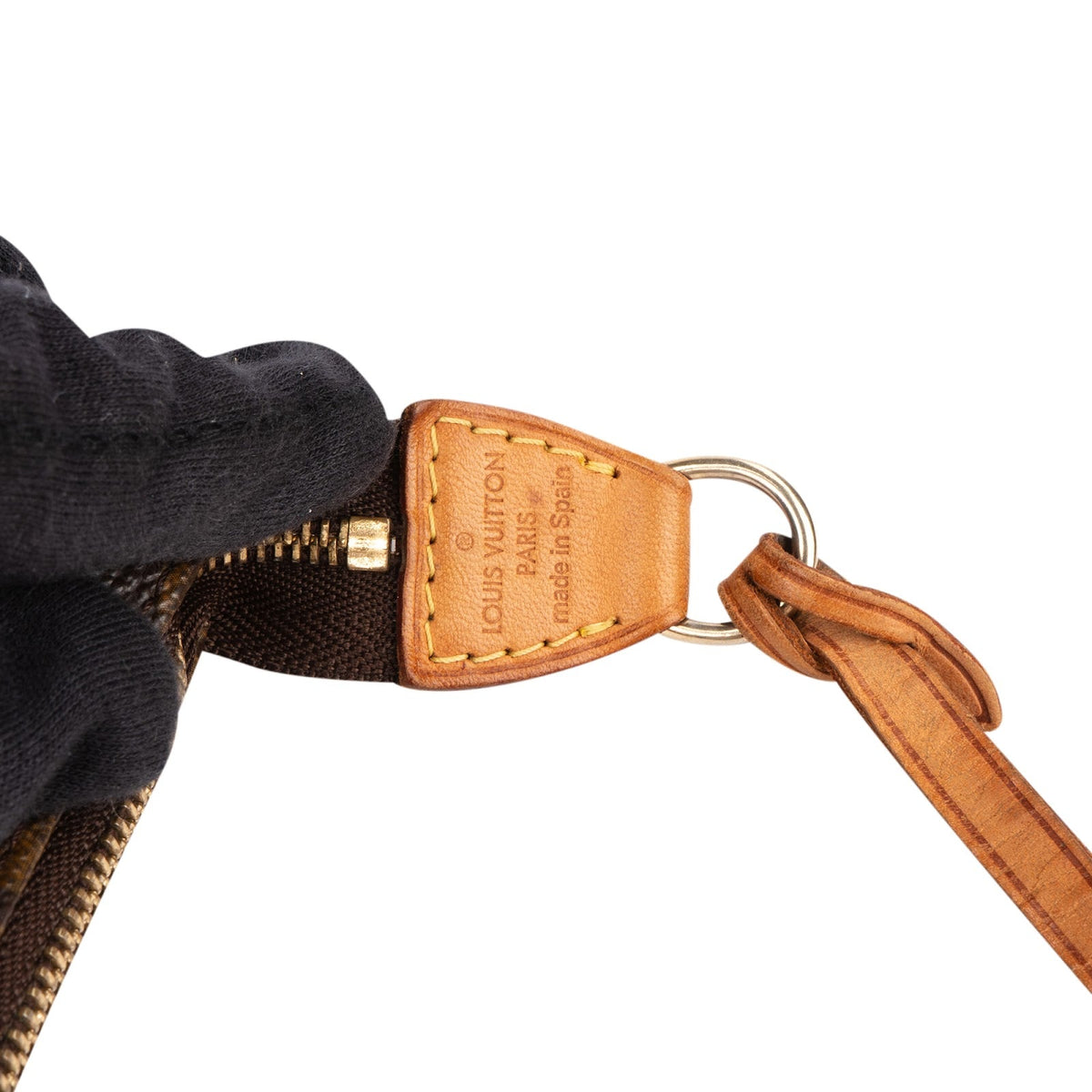 Louis Vuitton Canvas Pochette Accessoires Handtasche, Bild 10 von 12