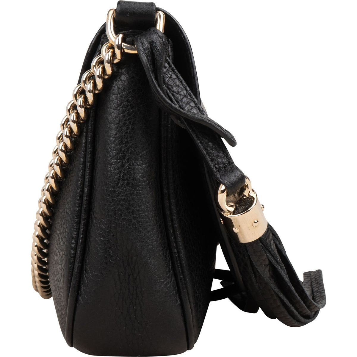 Gucci Pebbled Leder Soho Chain Tassel Umhängetasche, Bild 3 von 11
