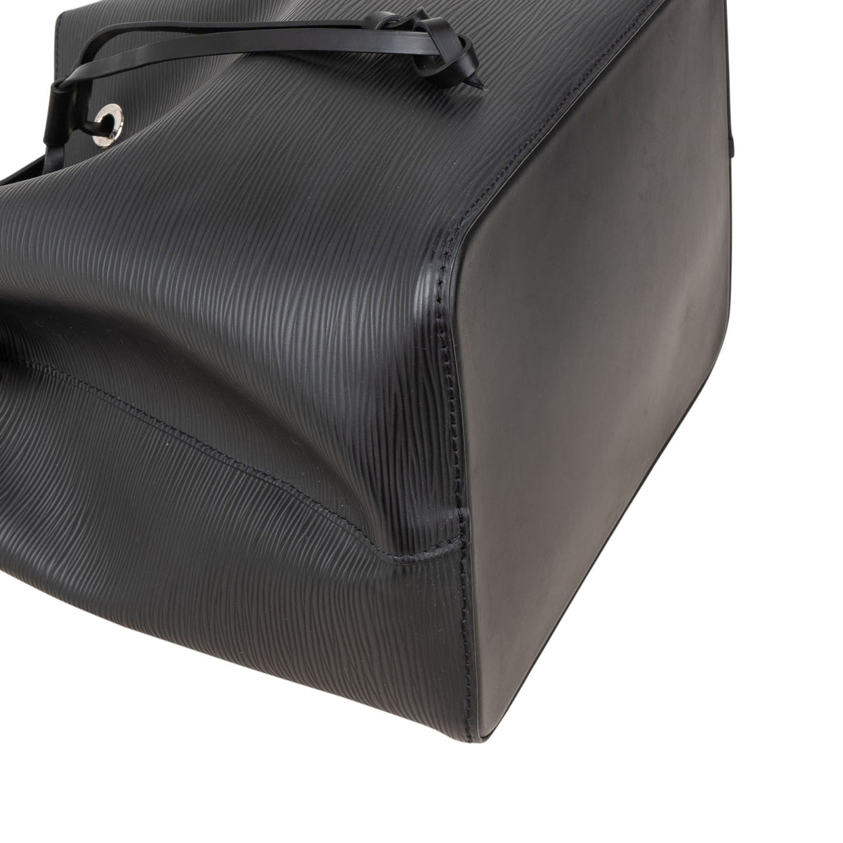 Louis Vuitton NéoNoé MM crossbody tas van zwart Epi-leer