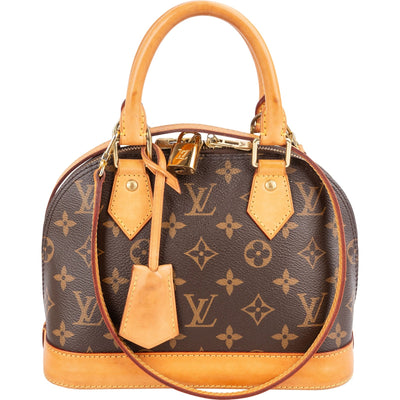 Louis Vuitton Monogram Canvas Alma BB handtas