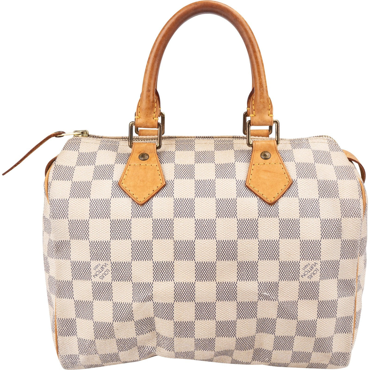 Louis Vuitton Speedy 25 aus Damier Azur Canvas – Ansicht 4