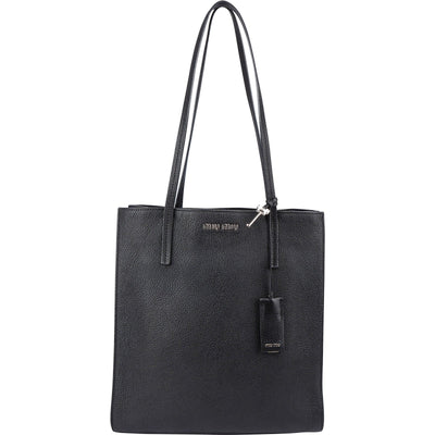 Sac cabas porté épaule Miu Miu en cuir grainé