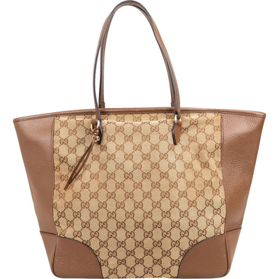 Gucci Monogram GG Canvas Bree Tote schoudertas