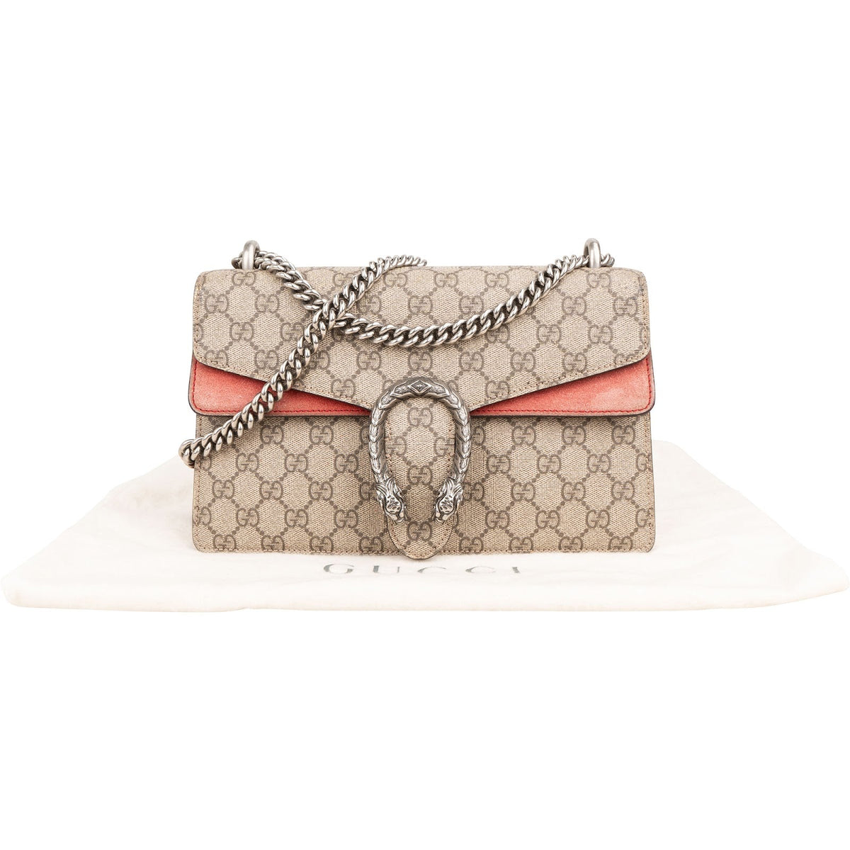 Gucci Monogram GG Supreme Dionysus crossbody tas