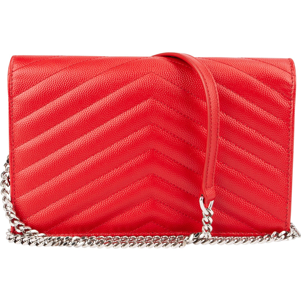 Saint Laurent Grain de Poudre Envelope Wallet on Chain, Bild 3 von 10