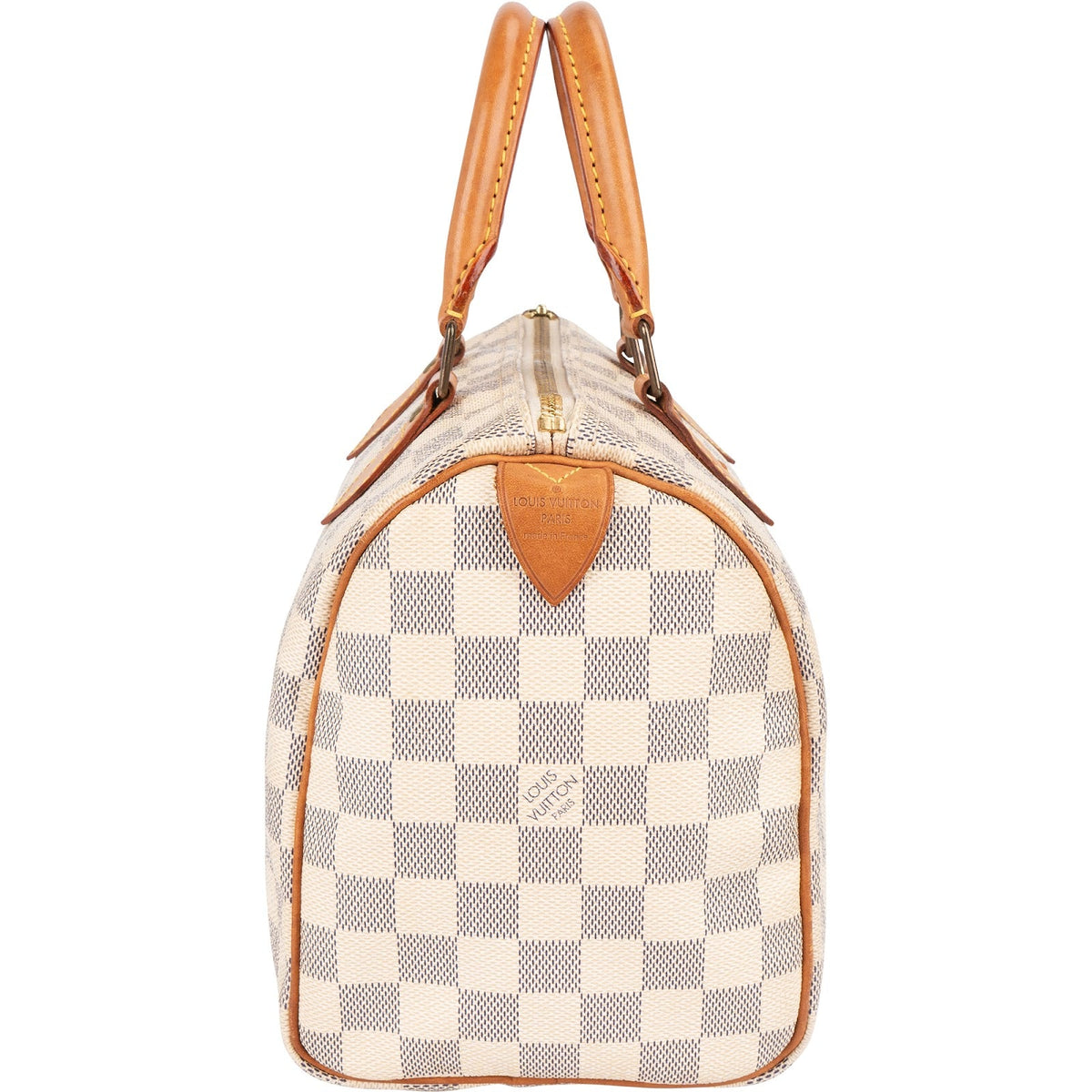 Louis Vuitton Speedy 25 aus Damier Azur Canvas – Ansicht 4