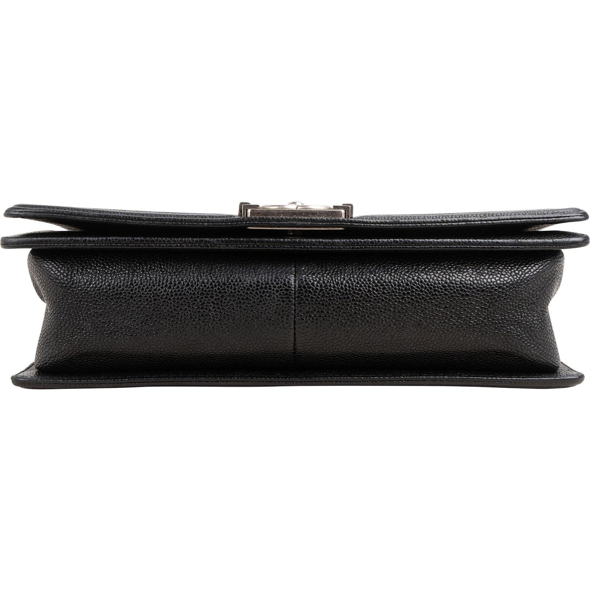 Chanel Quilted Caviar Leather New Medium Boy Single Flap Crossbody Bag