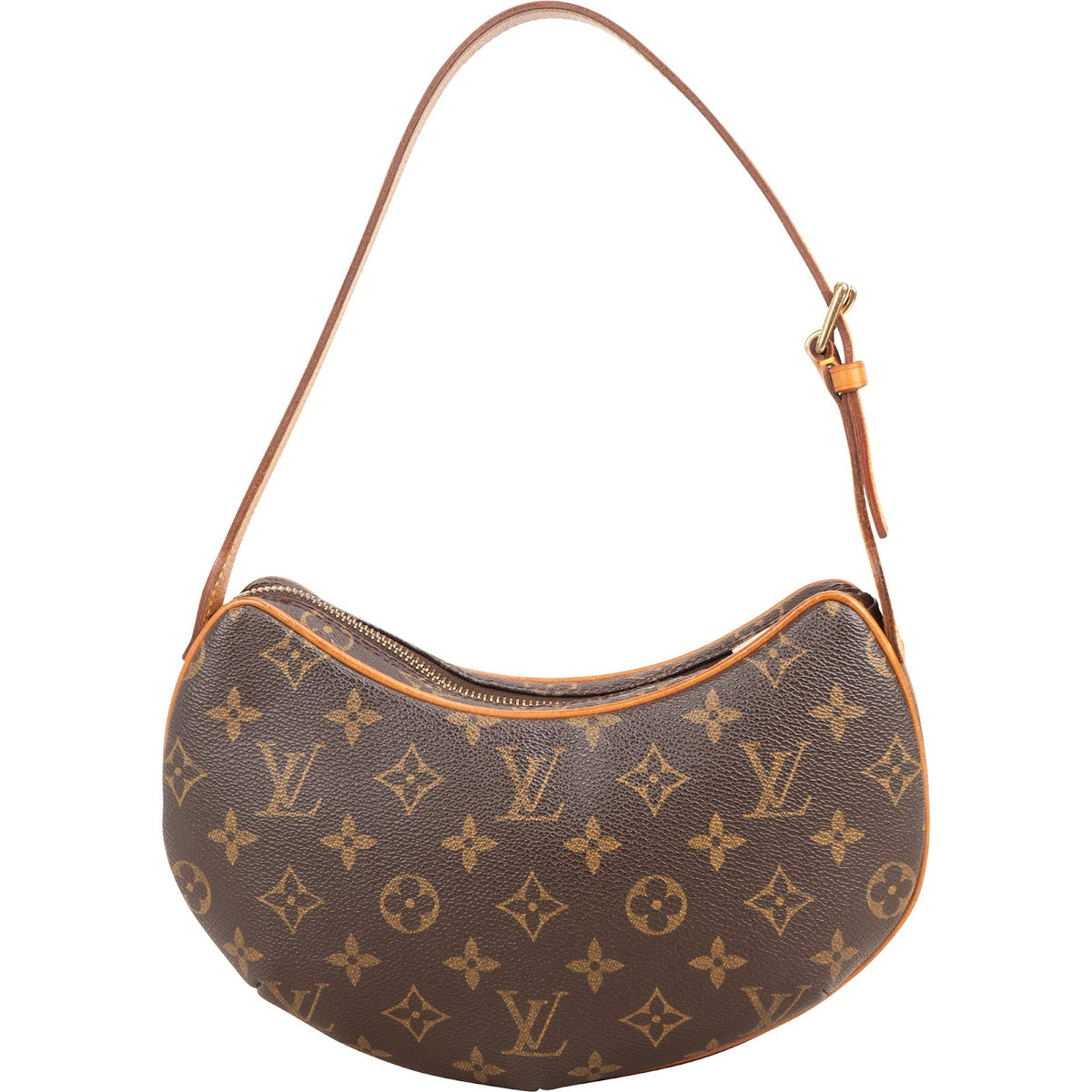 Bolso de hombro Louis Vuitton Croissant PM en lona Monogram