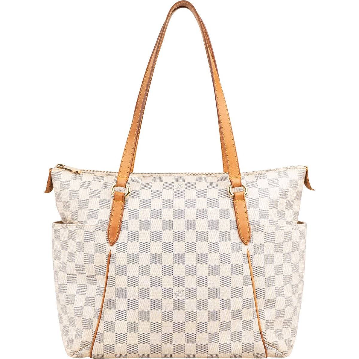 Sac porté épaule Louis Vuitton Totally GM en toile Monogram Damier Azur