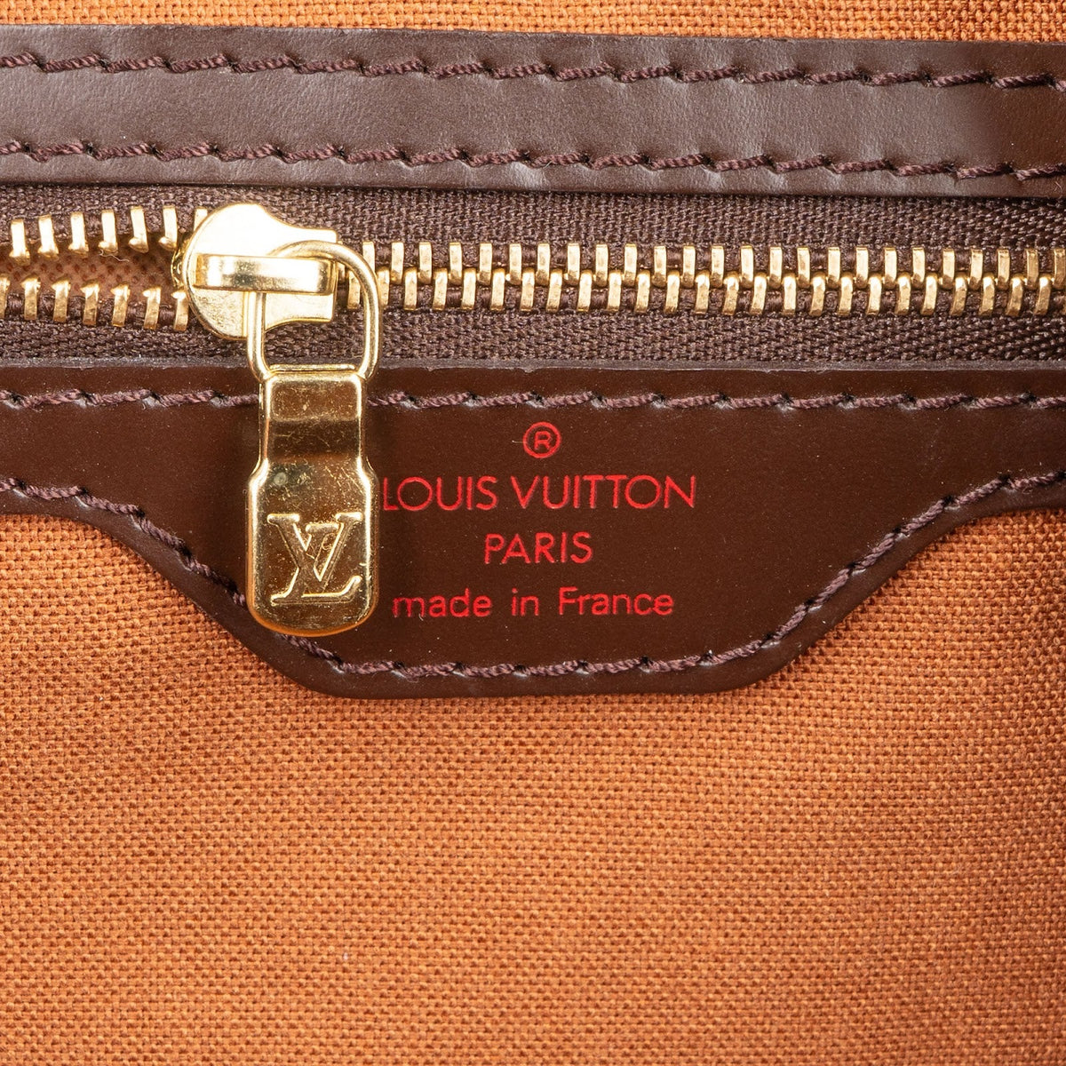 Louis Vuitton Monogram Damier Ebene Ribea GM Weekender handtas