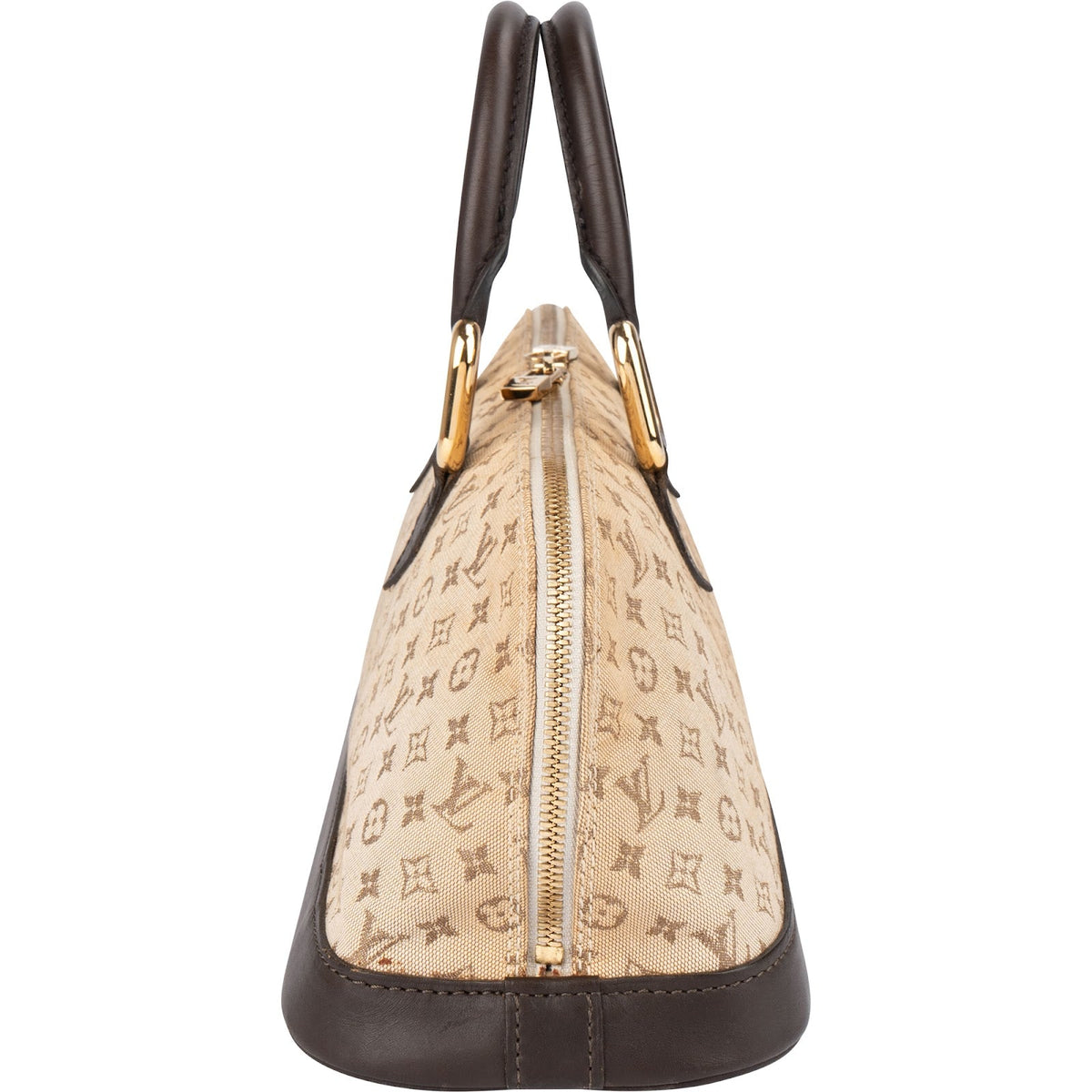 Borsa a mano Louis Vuitton Monogram Mini Lin Alma Long East West