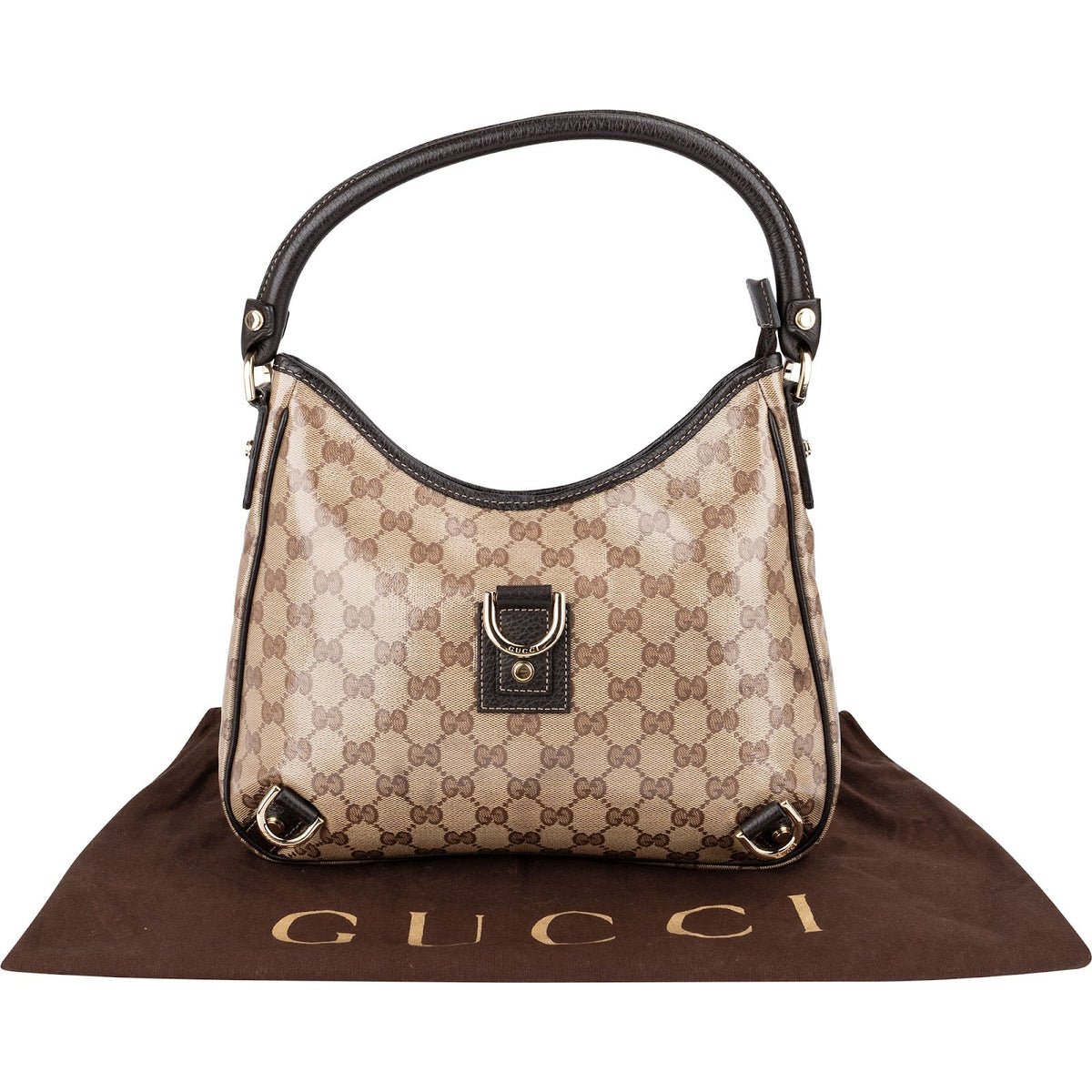 Gucci Monogram GG Canvas Abbey D-Ring Schultertasche, Bild 2 von 11