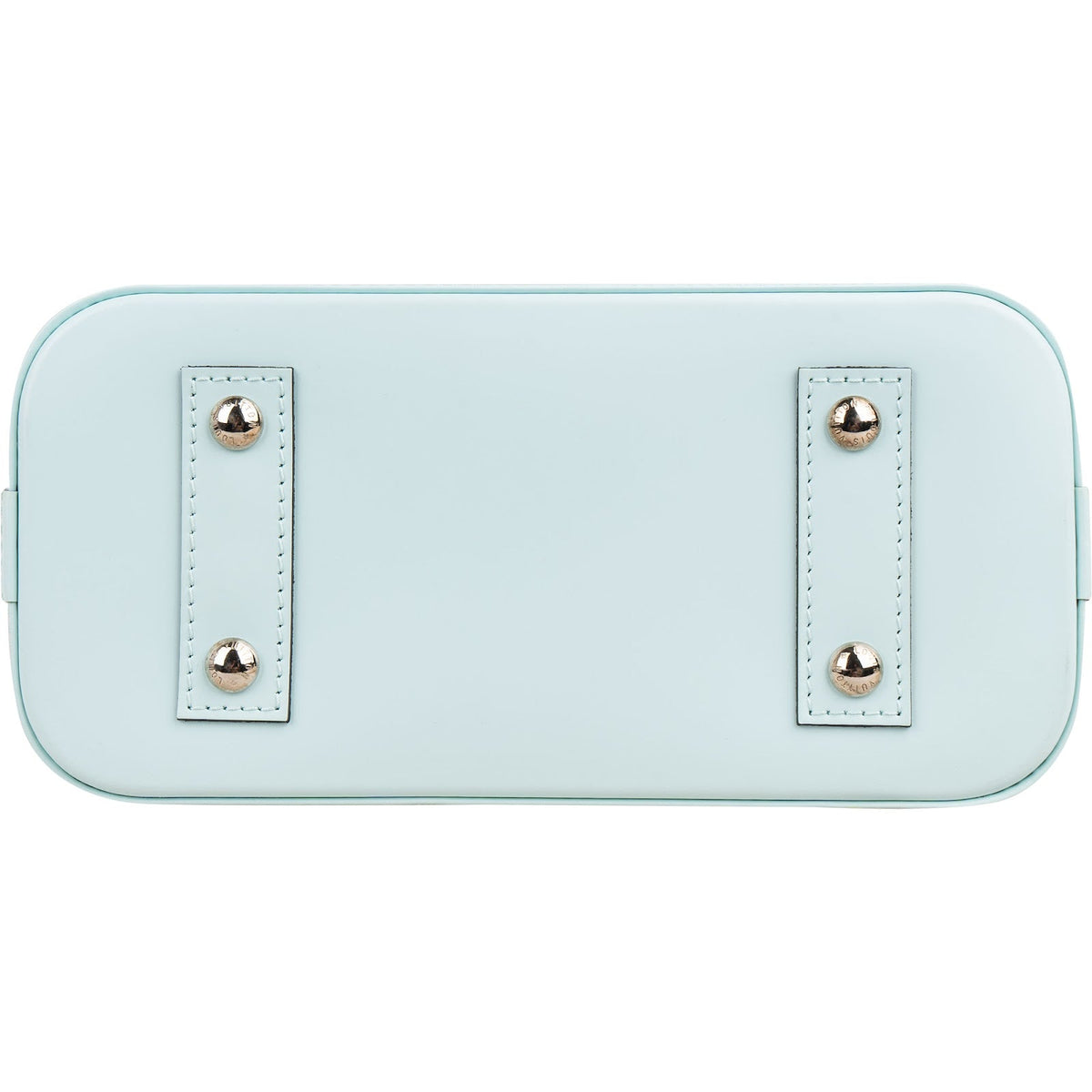 Louis Vuitton Hellblau Epi Leder Alma BB Handtasche, Bild 7 von 11