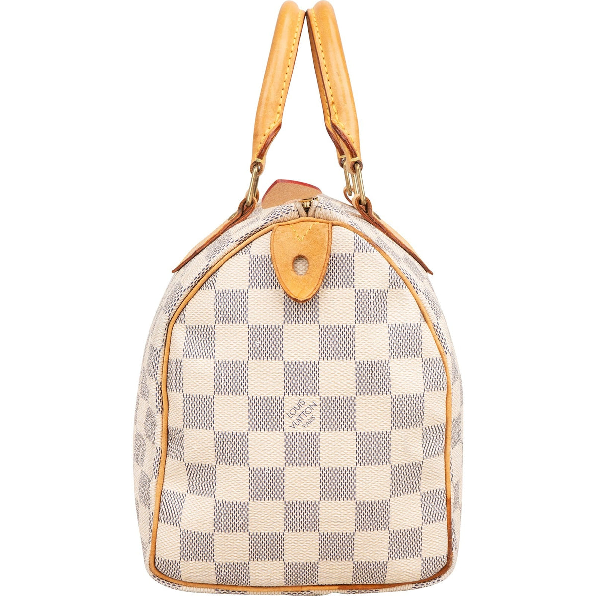 Louis Vuitton Speedy 25 aus Damier Azur Canvas – Ansicht 6