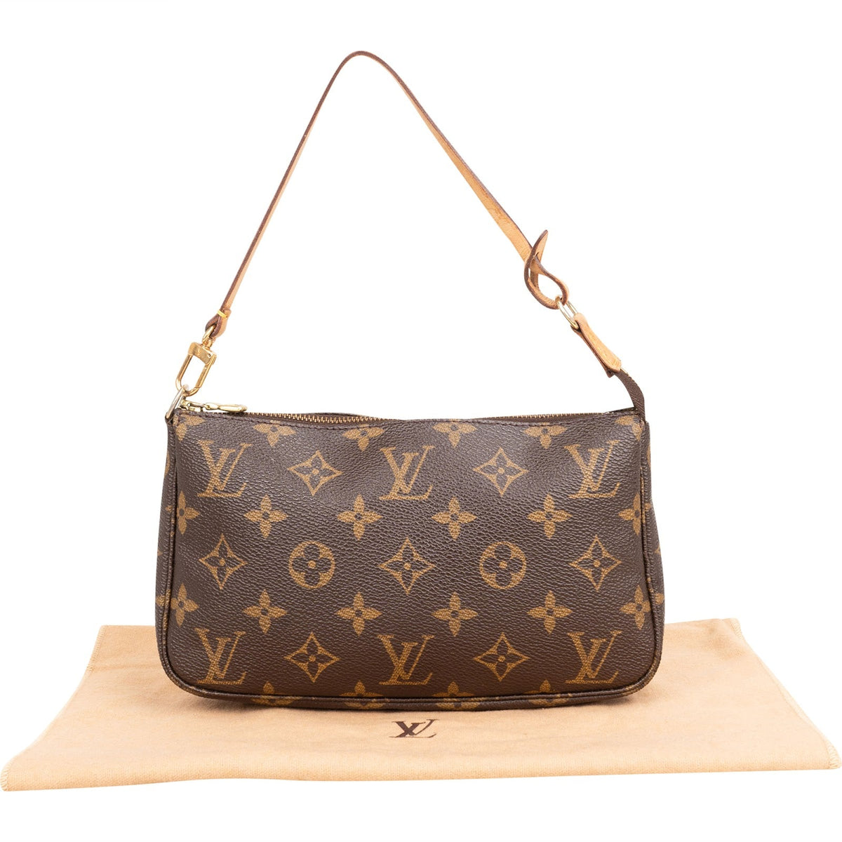 Louis Vuitton Canvas Pochette Accessoires Handtasche, Bild 2 von 11