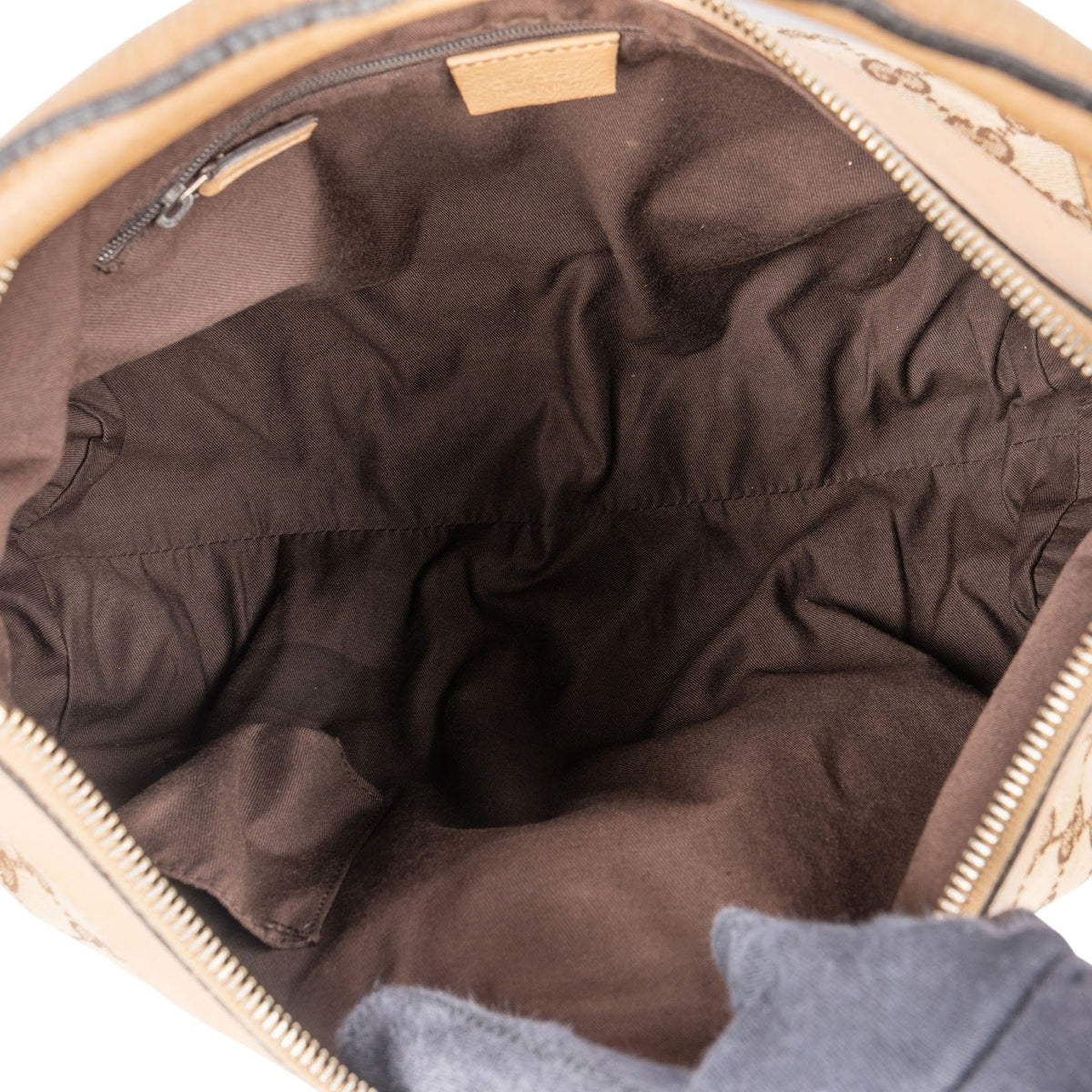 Gucci Abbey D-Ring aus GG Canvas – Ansicht 8