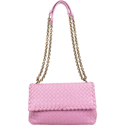 Bottega Veneta Intrecciato Leather Chain Cassette Crossbody Bag