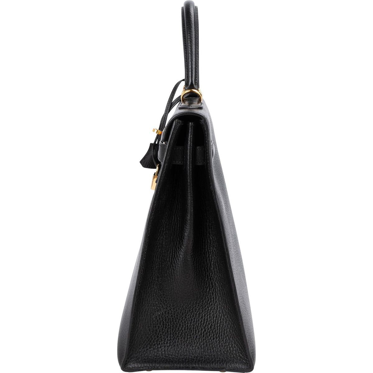 Hermès Ardennes  Leather Kelly 35 Sellier Handbag GHW