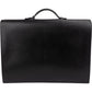 Sac à Dépêches Business Hermès en cuir Box noir