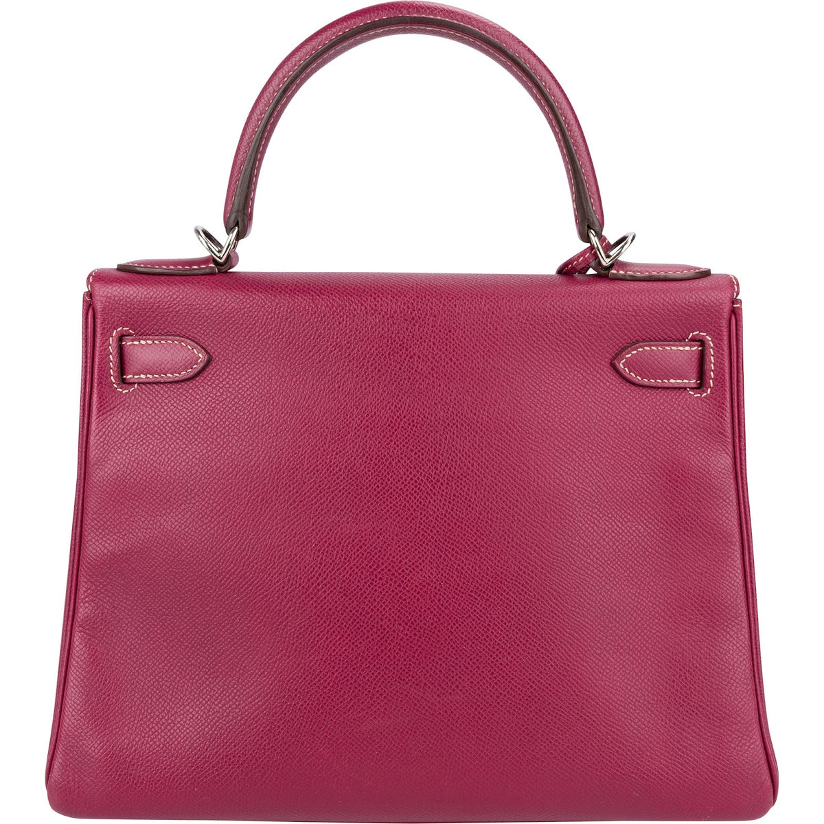 Hermès Kelly Sellier 28 handtas van roze Epsom-leer