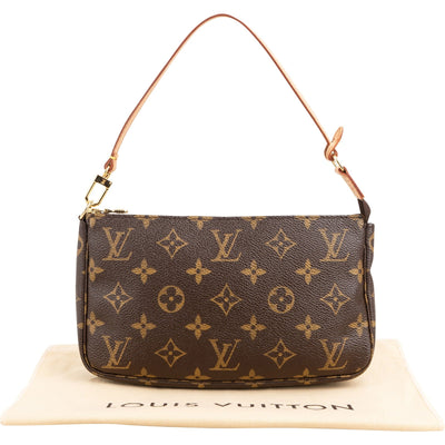 Louis Vuitton Monogram Canvas Pochette Accessoires Handbag