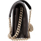 Bolso bandolera Chanel Boy Wallet On Chain en piel de caviar acolchada