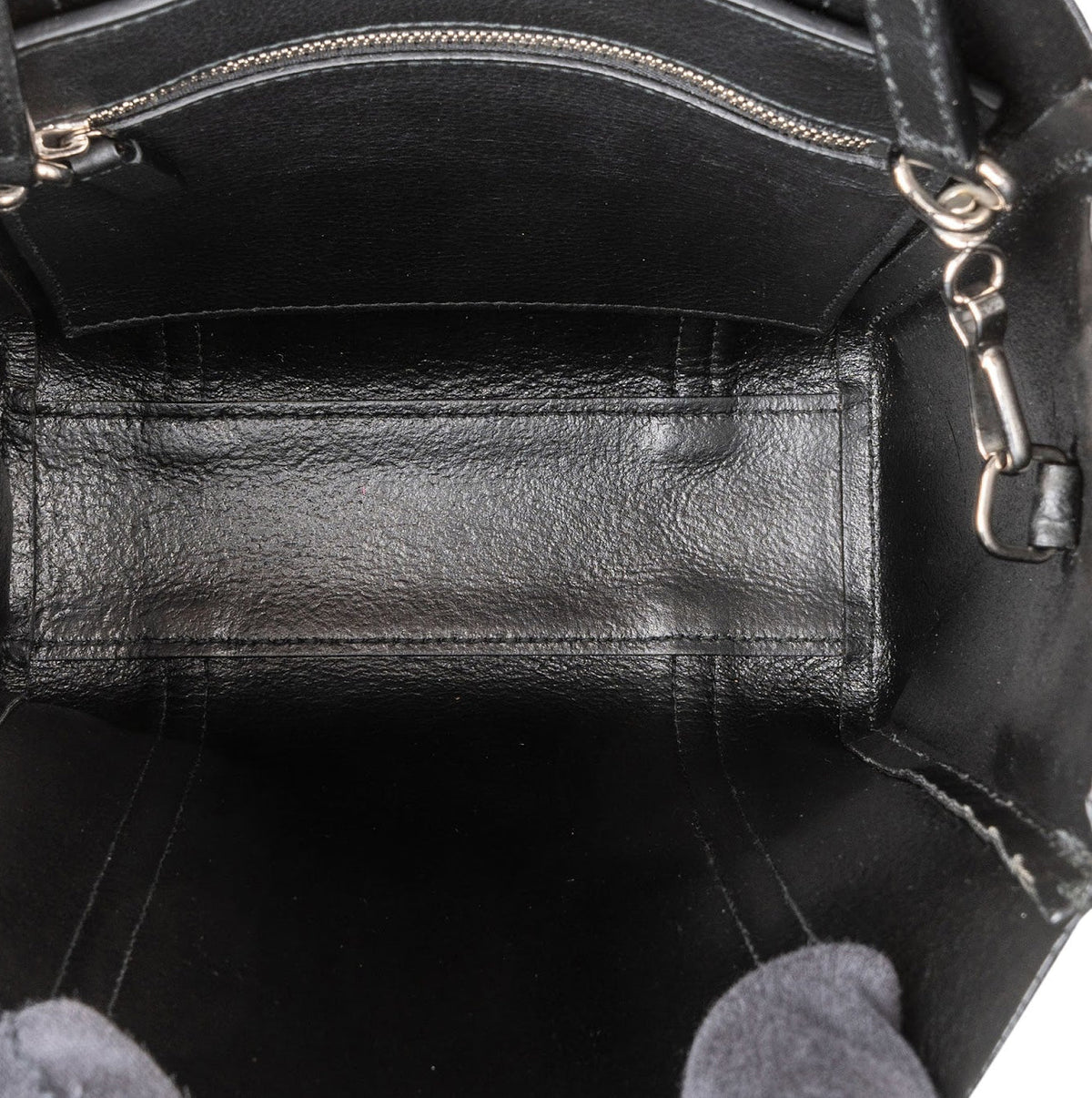 Balenciaga genarbtes Kalbsleder Everyday Small Tote, Bild 9 von 10