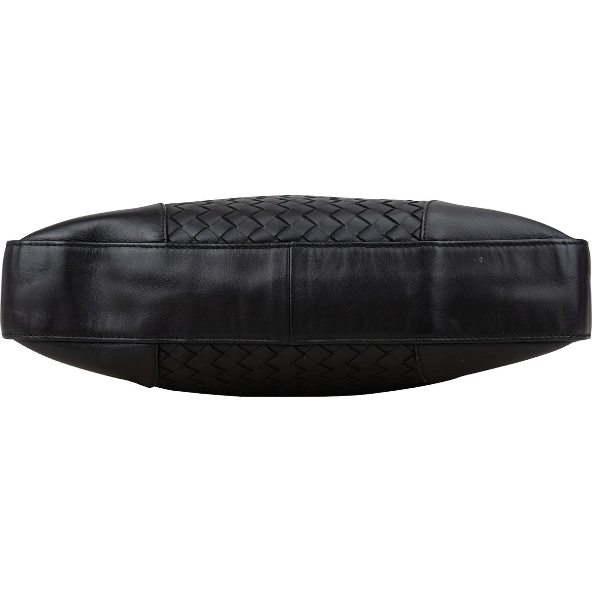 Bolso de hombro tipo tote Bottega Veneta Intrecciato de piel de napa en color agua
