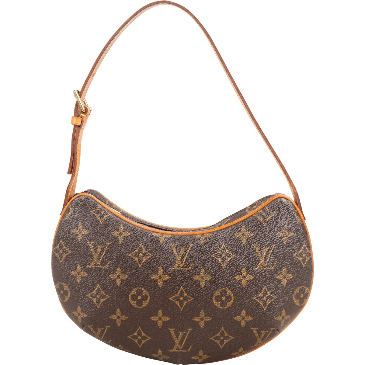 Bolso de hombro Louis Vuitton Croissant PM en lona Monogram