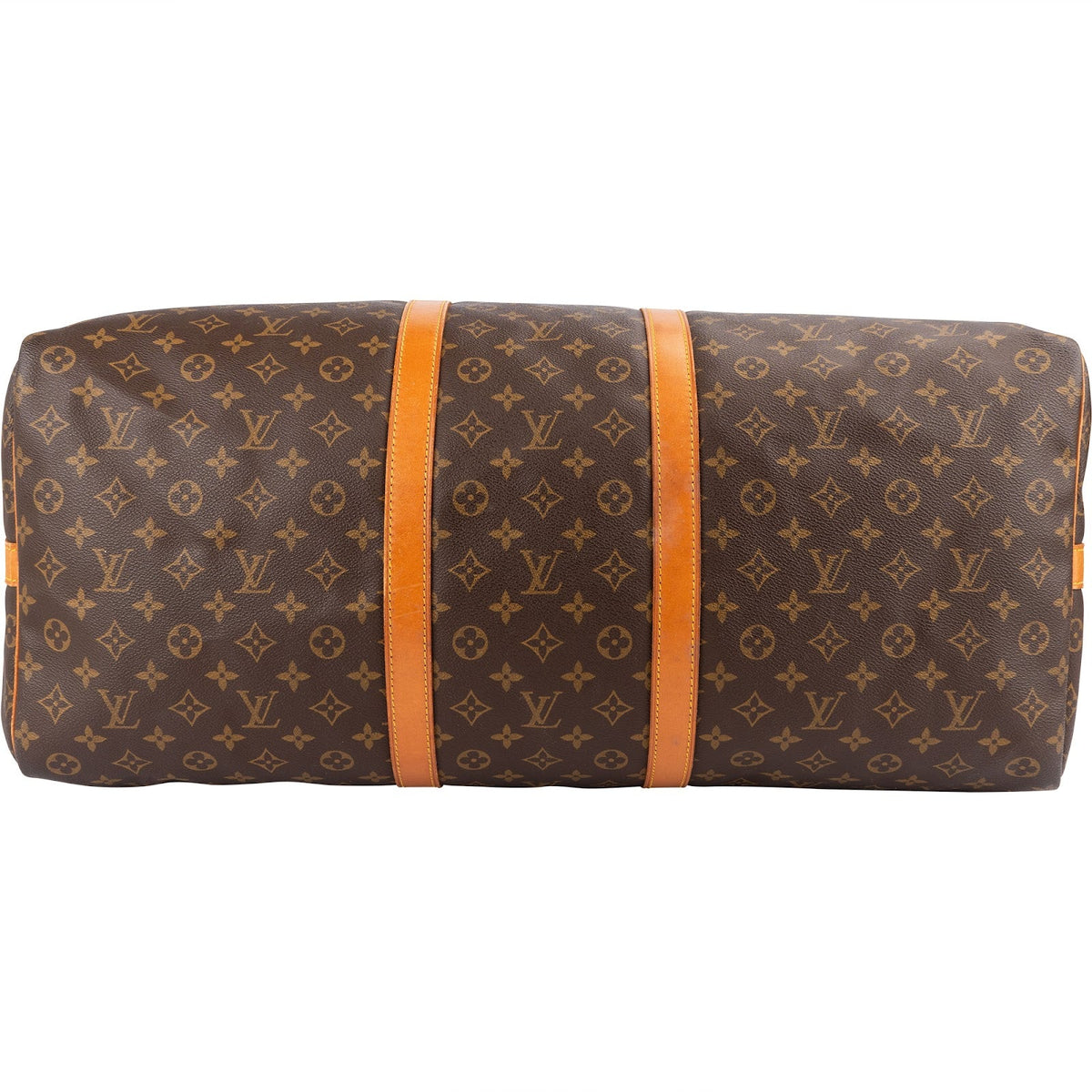 Borsa da viaggio Louis Vuitton Keepall 60 Bandoulière in tela Monogram