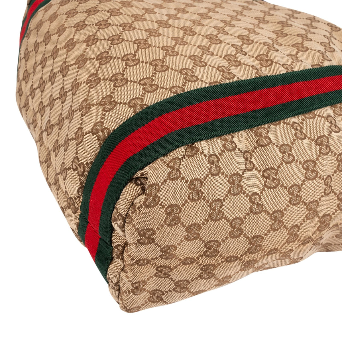 Gucci Web Large Tote aus GG Canvas – Ansicht 7