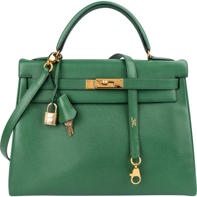 Hermès Courchevel Leather Kelly Sellier 32 Handbag