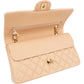 Chanel Lammleder Medium Double Flap Schultertasche, Bild 12 von 15
