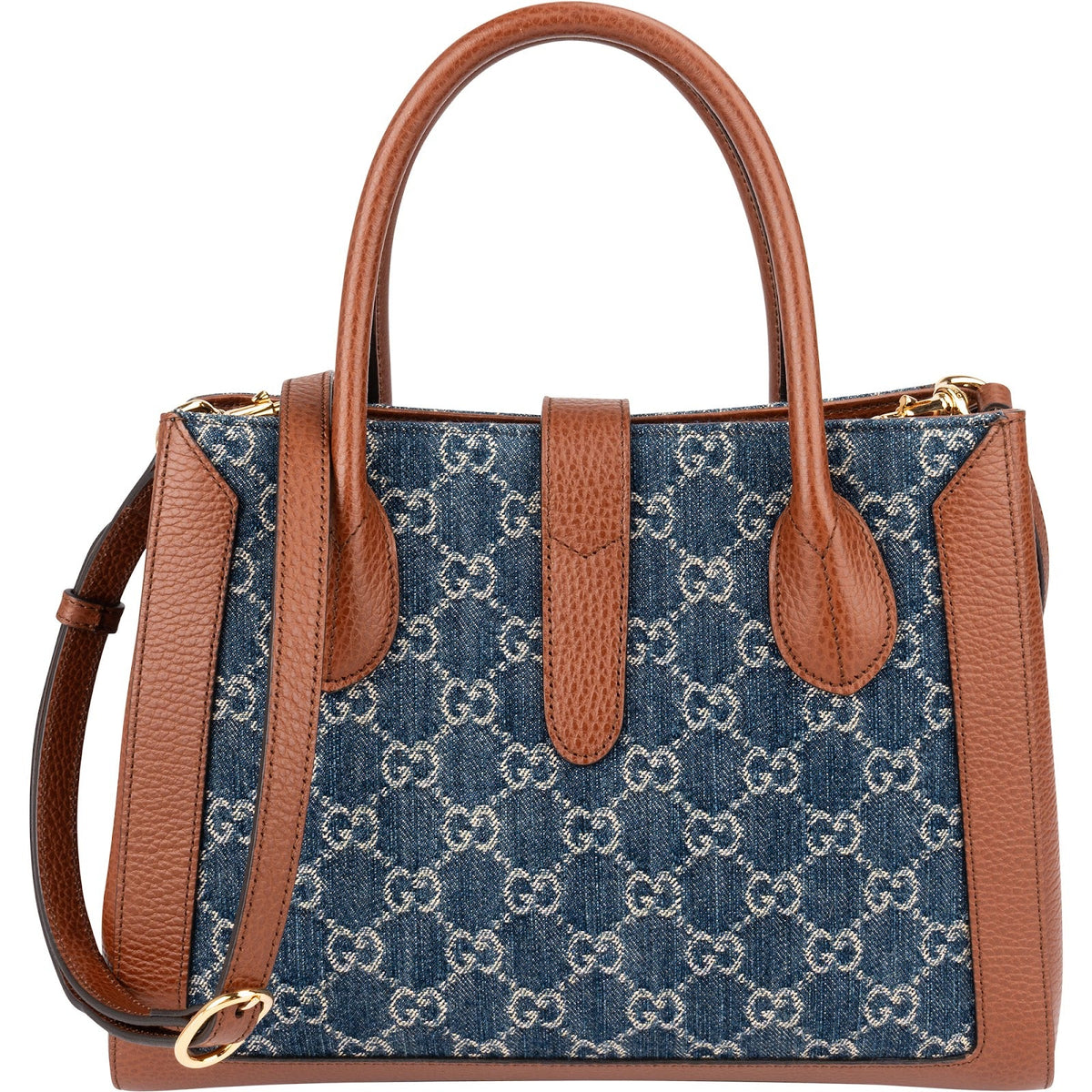 Gucci Monogram GG Denim Jackie 1961 Tote, Bild 5 von 12