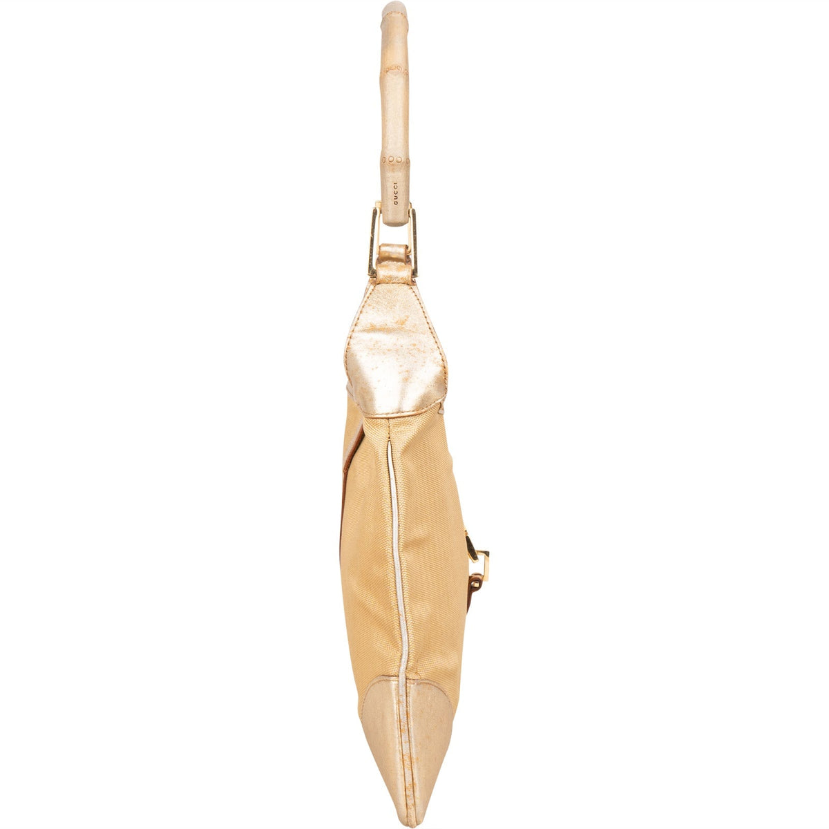 Gucci Golden Stoff Bamboo Jackie Schultertasche, Bild 4 von 11