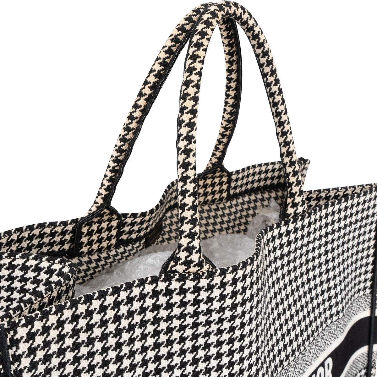 Dior Hahnentritt Monogram Canvas Book Tote, Bild 3 von 11