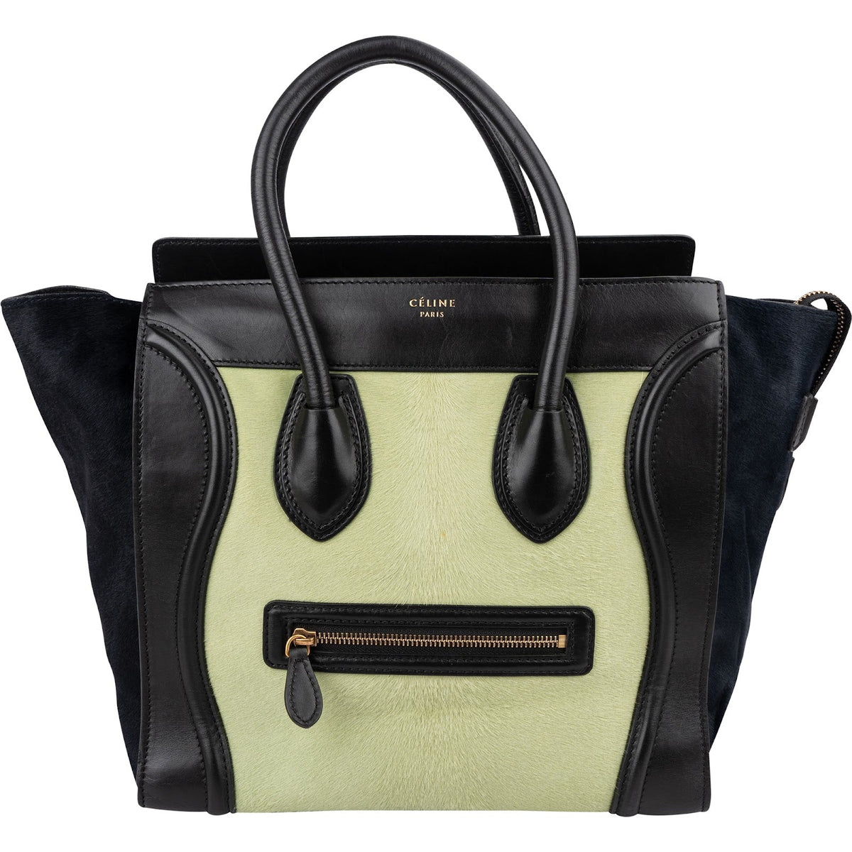 Celine Luggage aus Kalbsfell – Vorderansicht