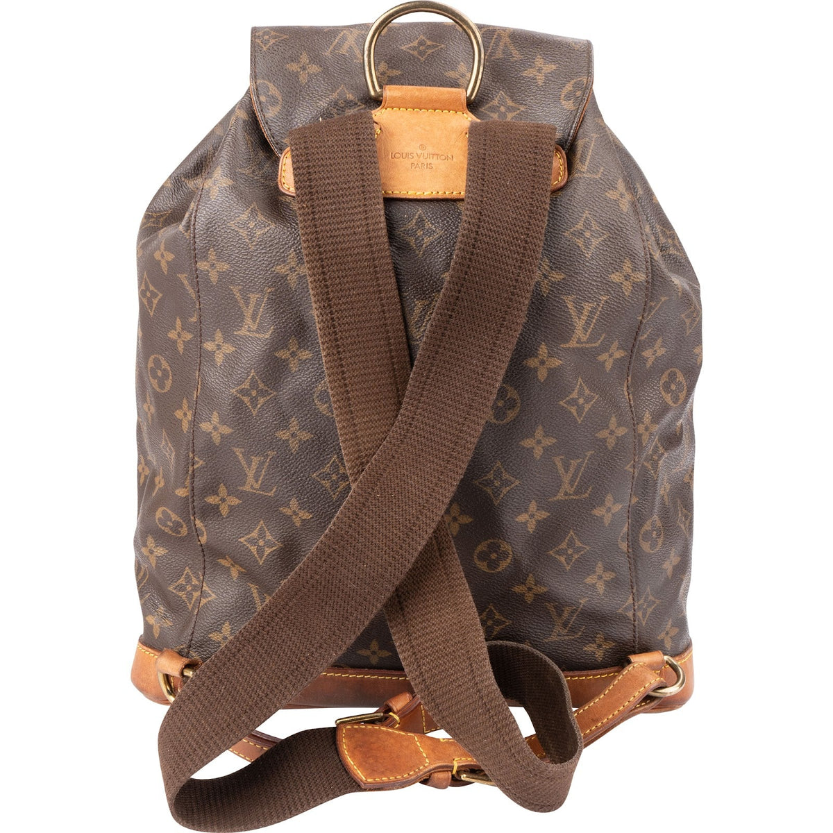 Sac à dos Louis Vuitton Montsouris GM en toile Monogram