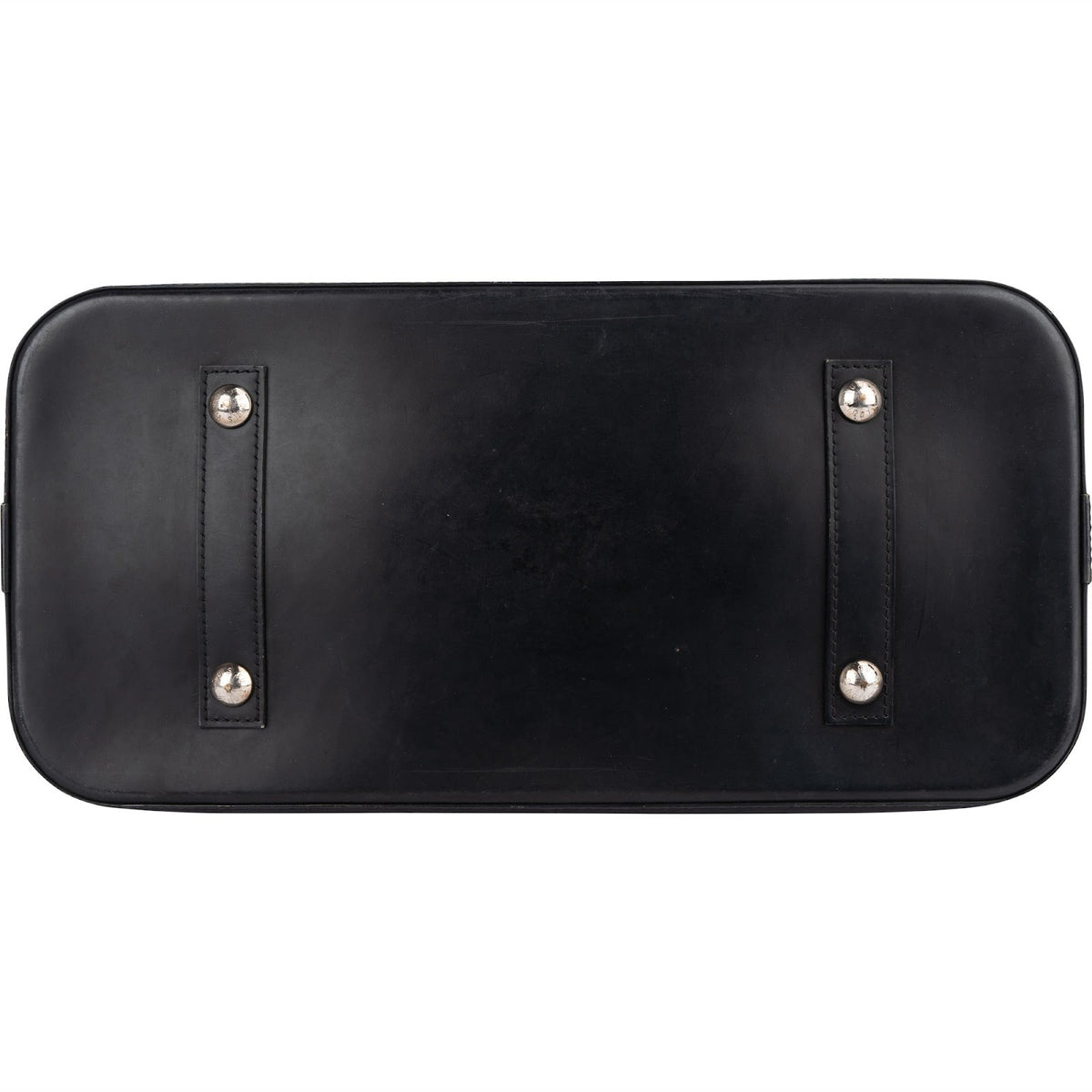 Borsa a mano Louis Vuitton Alma GM in pelle Epi nera