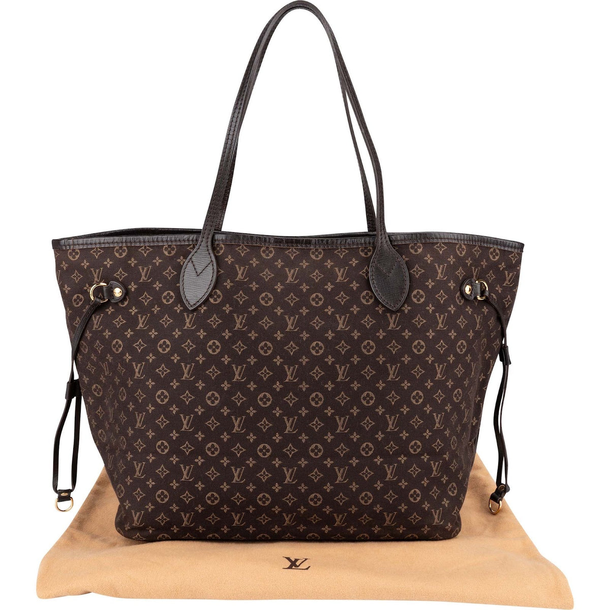 Sac porté épaule Louis Vuitton Neverfull MM en toile Monogram Mini Lin