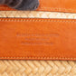 Balenciaga Raffia Leather Panier Basket Handbag