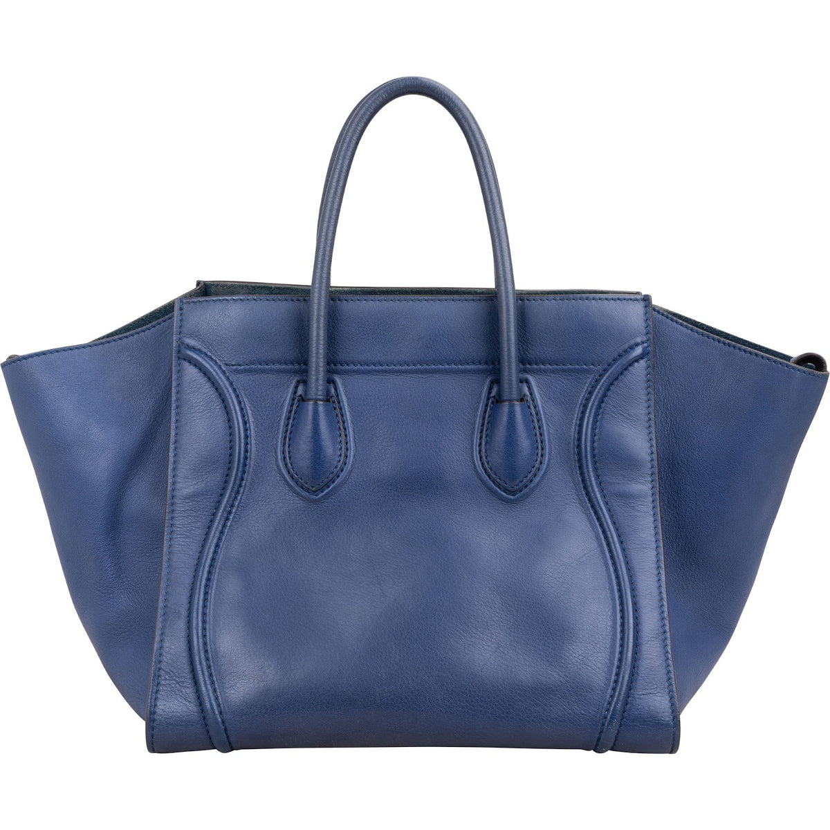 Borsa Phantom Céline in pelle blu