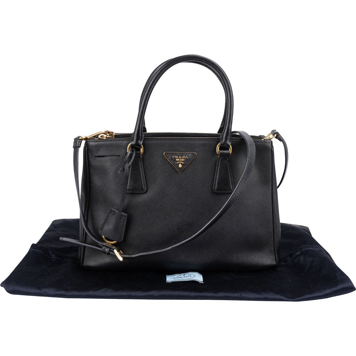 Prada Galleria aus Saffiano-Leder – Ansicht 2