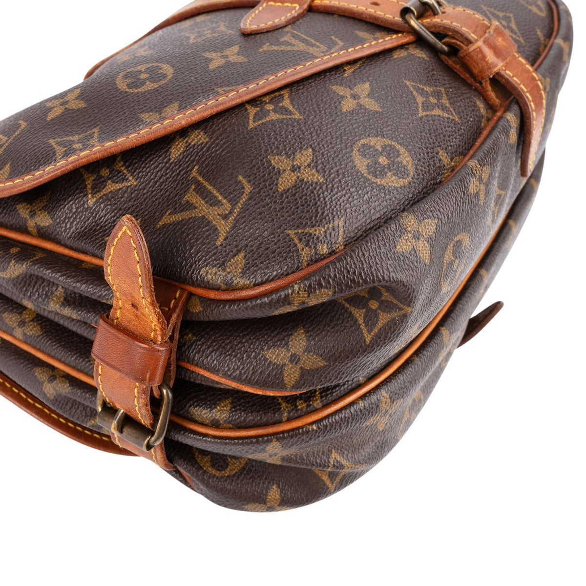 Louis Vuitton Monogram Canvas Saumur 30 crossbody tas