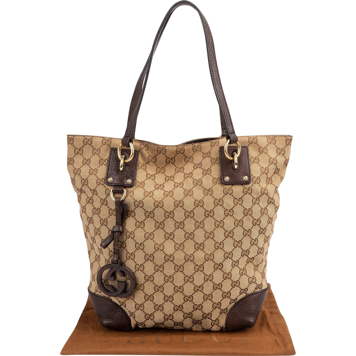 Gucci Interlocking G Tote aus GG Canvas – Ansicht 2