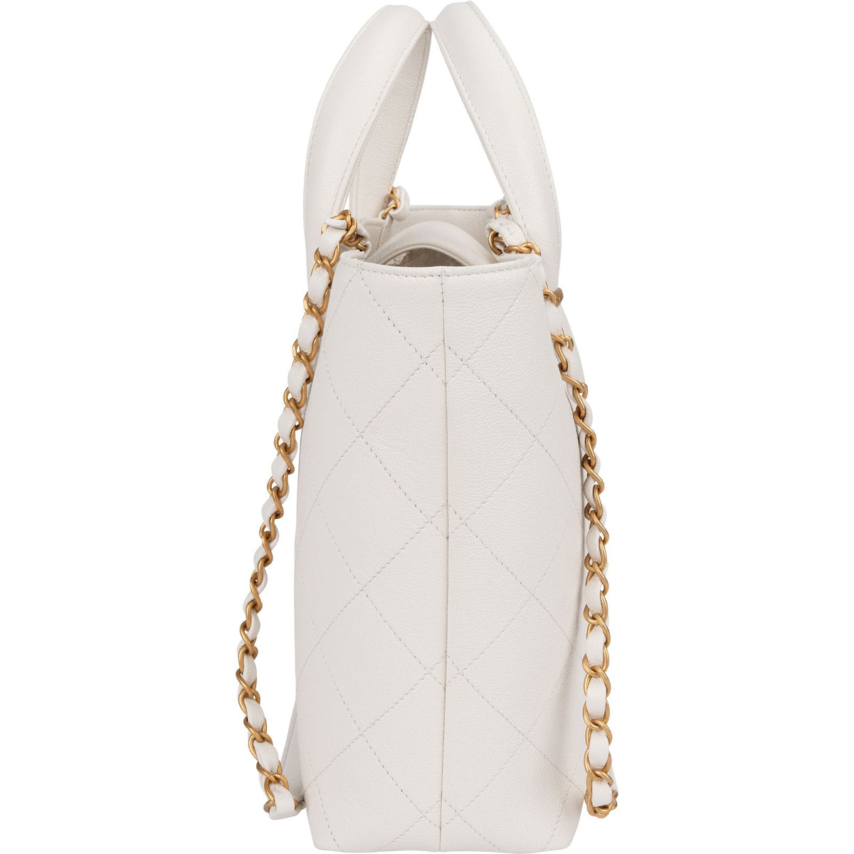 [Chanel Stitching Caviar lederen Small Bowling handtas